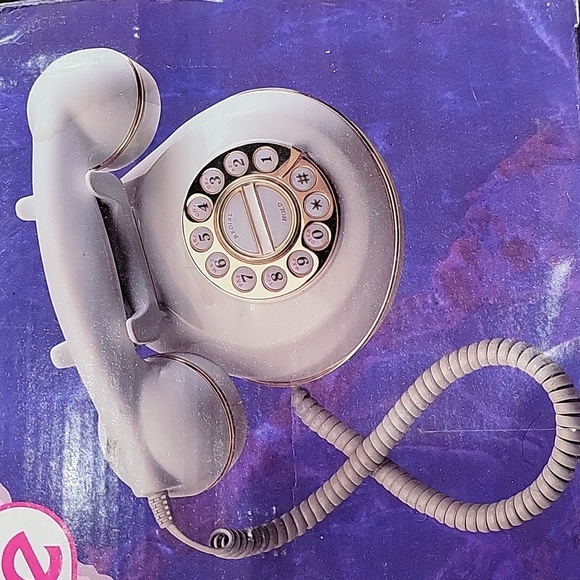 Retro Vintage Tabletop Phone NIB - Picture 1 of 8